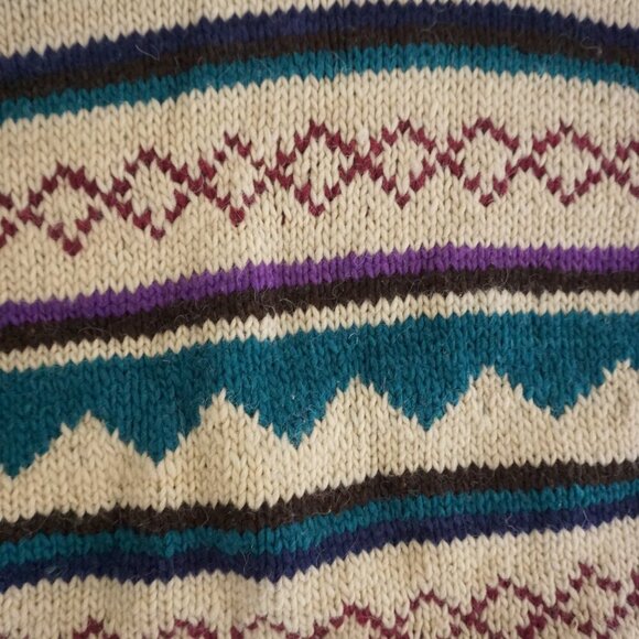 Cozy Multicolor Knit Sweater - Picture 13 of 13